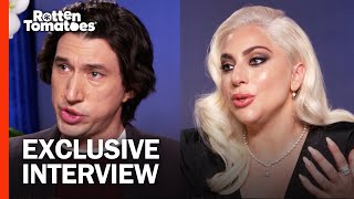 Lady Gaga Adam Driver Open the Doors to House of Gucci  Rotten Tomatoes [upl. by Flaherty]