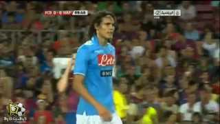 Cavanis Overhead Kick Napoli Vs Barcelona [upl. by Anneg]