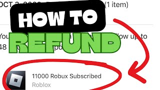 How To Refund Items in Roblox and Get Robux Back [upl. by Vins]