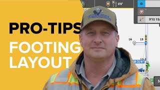 Building Construction ProTips How To Layout A Footing By Yourself [upl. by Lindon]