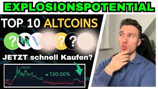 Diese 10 ALTCOINS haben MASSIVES POTENTIAL und sind noch GÜNSTIG ✅ [upl. by Hance745]