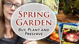 My No Canning 2024 Spring Garden Plan with Seed Haul gardeningvideos [upl. by Sardella]