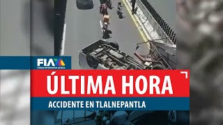 ÚLTIMA HORA Cae vehículo de transporte público en Tlalnepantla [upl. by Larentia187]