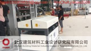 New Technology Flowon amp Hatschek fiber cement board production line [upl. by Pauiie]