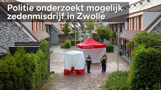 Politie onderzoekt mogelijk zedenmisdrijf Ravelijnstraat Zwolle  ©StefanVerkerknl [upl. by Rolandson486]