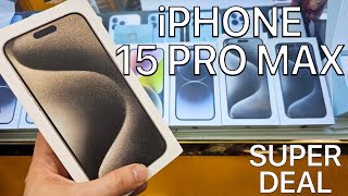 HOW I Bought a Brand New iPhone 15 Pro Max in ShenZhen In A SUPER DEAL 😲🤑 [upl. by Georgie285]