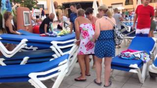 The Summer Vacation 2014 Extra  People going Mental over Sun Loungers [upl. by Zollie871]