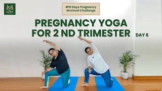 Pregnancy Yoga for Second Trimester [upl. by Guinna]