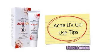 Acne UV Gel Kaise Use Karein  Acne Treatment amp Sunscreen Protection Guide [upl. by Freeland]