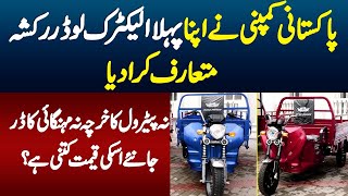 Pakistani Company Ne Pehla Electric Loader Rickshaw Introduce Kara Dia  Find Price And Features [upl. by Juanita777]