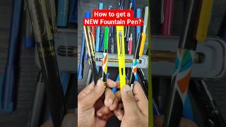 How to get a NEW FOUNTAIN Pen  writingmania fountainpen parker ytshorts [upl. by Aruasor]