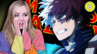 Goodbye Dabi 😰  My Hero Academia Season 7 Episode 8 Reaction [upl. by Bealle350]