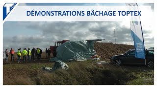 Démonstrations bâchage et débâchage Toptex [upl. by Halvaard]