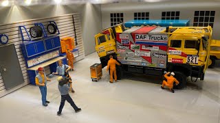 Jan de RooyDAKAR Classic DAF Dubbelkop🇳🇱DeRooyTransportSon daf dakar dakardesertrally [upl. by Swigart189]