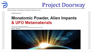 Monatomic Powder Alien Implants amp UFO Metamaterials  Is There a Connection [upl. by Priest]