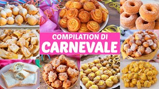 COMPILATION DOLCI DI CARNEVALE  Mille Ricette Facili di Benedetta [upl. by Smoot]