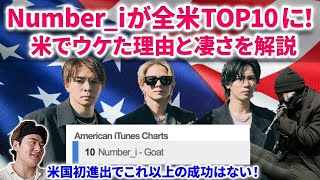 【衝撃】Numberiが全米iTunesチャートTOP10に入れた理由と凄さを徹底解説！米国HIPHOP市場とJacksonWangが鍵に！ Numberi Coachella 2024 Goat [upl. by Annahtur730]