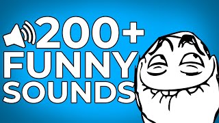 200 MEME SOUND EFFECTS Pack For Editing 2024 Copyright Free [upl. by Srini124]