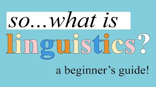 What is Linguistics  The Five Branches Explained [upl. by Anaj583]