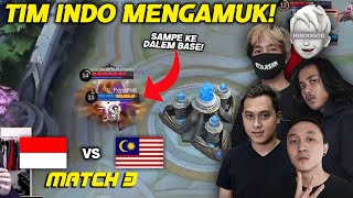 INDONESIA MENGAMUK Malaysia Ga Dikasih Nafas Sama Sekali  Indonesia VS Malaysia Match 3 [upl. by Chicky]