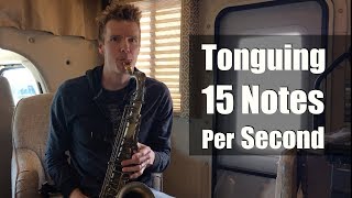 Tonguing 15 Notes per Second TRUE Triple Tonguing [upl. by Oer957]