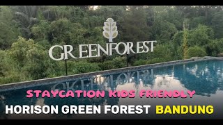 STAYCATION KIDS FRIENDLY HORISON GREEN FOREST RESORT LEMBANG BANDUNG [upl. by Sudderth]