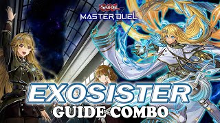 Master Duel  Exosister guide combo deck and deck profile  Giới thiệu và hướng dẫn các combo [upl. by Meesan648]