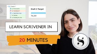 How to Use Scrivener 2024  Simple Tutorial for Overwhelmed Fiction Writers [upl. by Surad]