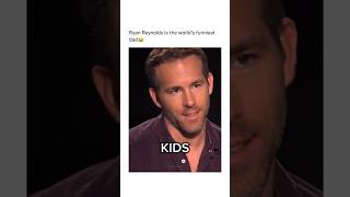 Ryan Reynolds being the worlds funniest dad shorts celebrity funny memes fyp [upl. by Paulette]