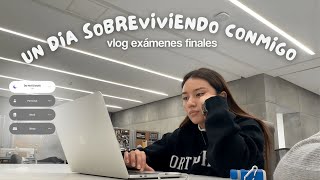 un día conmigo estudiando todo el semestre en 1 día 🧠🎧  ft exámenes finales [upl. by Lainad253]