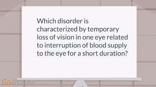 What are the symptoms of amaurosis fugax [upl. by Arahas381]