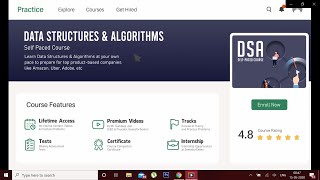 DSA Self Paced Course  GeeksforGeeks [upl. by Mata]