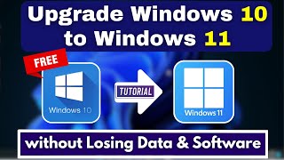 Upgrade Windows 10 to Windows 11 for FREE in 2024  2 methods [upl. by Niwri455]