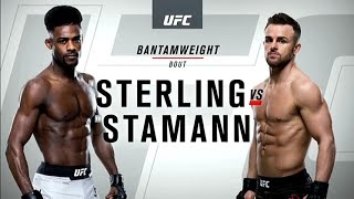 Aljamain Sterling vs Cody Stamann [upl. by Eerrahs]