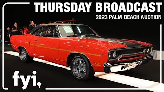 2023 PALM BEACH THURSDAY BROADCAST  Thursday April 13 2023  BARRETTJACKSON 2023 AUCTION [upl. by Dibri708]