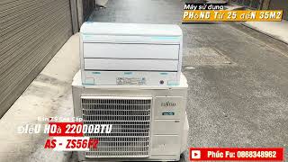 Bản Cao Cấp Full Option máy 22000BTU  AS  ZS56F2  Đúng 1 Bản Duy Nhất Máy tuyển chọn Đẹp [upl. by Annadroj]