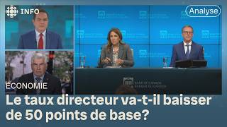 Le taux directeur du Canada passe à 425   Zone économie [upl. by Figone7]