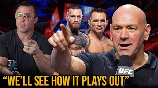 Dana White Changes Tune on McGregor vs Chandler in December [upl. by Sims]