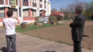 LActu  Une première ruche prend place à la mairie de MontignyleBretonneux [upl. by Amalburga]