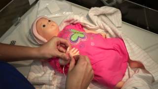 CCHD Pulse Oximetry Demo on Infant [upl. by Viviana329]