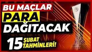 İZLEMEDEN KUPON YAPMA  15 Şubat Perşembe 2024 Banko İddaa Tahminleri ve Kupon  Futbol Analiz [upl. by Llehcal]