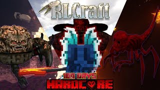 Surviving 100 Days In Hardcore RLCRAFT Did i make it [upl. by Ketchan195]