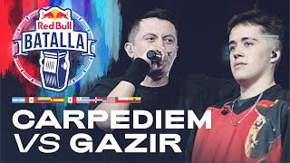 CARPEDIEM vs GAZIR  Cuartos  Red Bull Batalla Internacional 2022 [upl. by Nawoj]