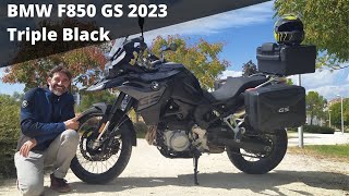 BMW F850 GS 2022 Triple Black [upl. by Wing432]