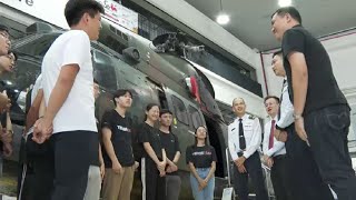 Polytechnics partner Air Force for equipment such as helicopters to train aerospace students [upl. by Cartan]