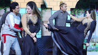 RASHID KAMAL  TASLEEM ABBAS  SONIYA SETHI  FALAK SHER  NEW BEST COMEDY PUNJABI STAGE DRAMA 2024 [upl. by Calysta]