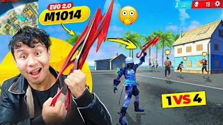 20 Evo Max M1014 Shotgun 1st Solo Vs Squad Gameplay amp 18 Kills 🔥 Tonde Gamer  Free Fire Max [upl. by Atniuqal]