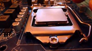 How To Install Intel i5 CPU and Heat Sink To Motherboard [upl. by Hedberg960]