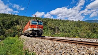 Trainspotting Semmeringbahn August 2024 Teil 1 [upl. by Gurevich]