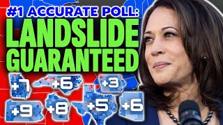 SHOCKING TOPACCURACY POLL HARRIS ON TRACK TO DEMOLISH TRUMP IN 2024 A BLUE WAVE NATIONWIDE [upl. by Aninad]